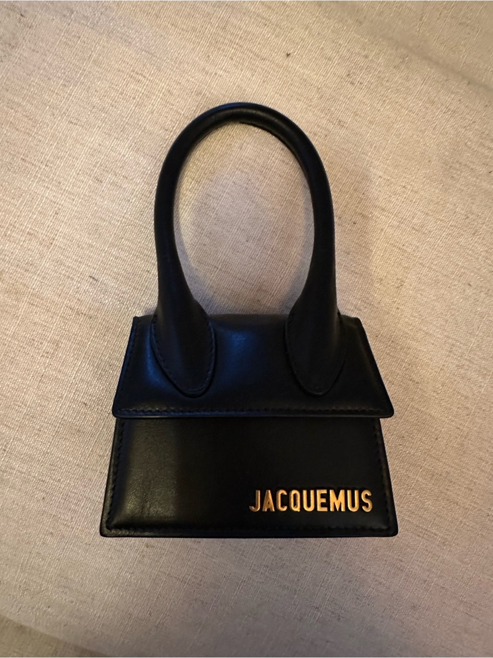Jacquemus Chiquito Black Mini Leather Bag